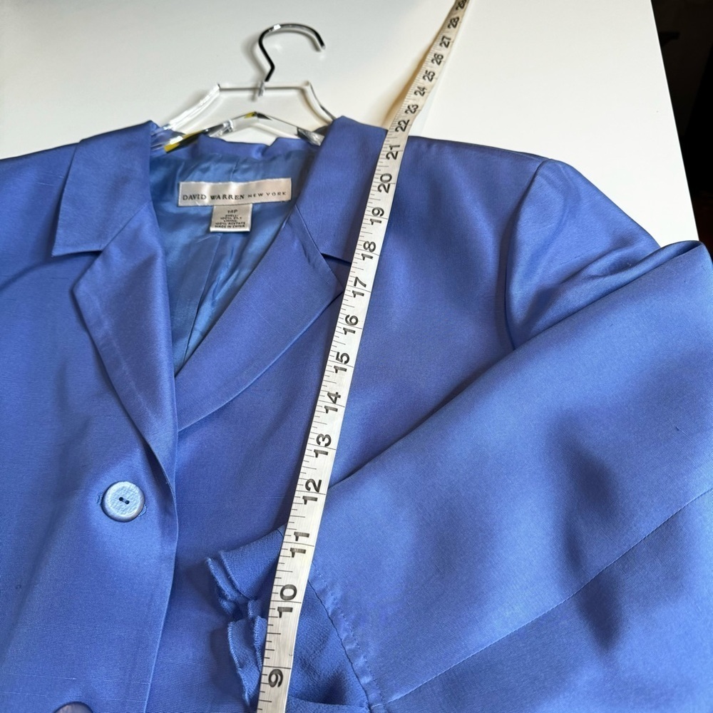 David Warren New York 100% silk suit - Picture 8 of 15
